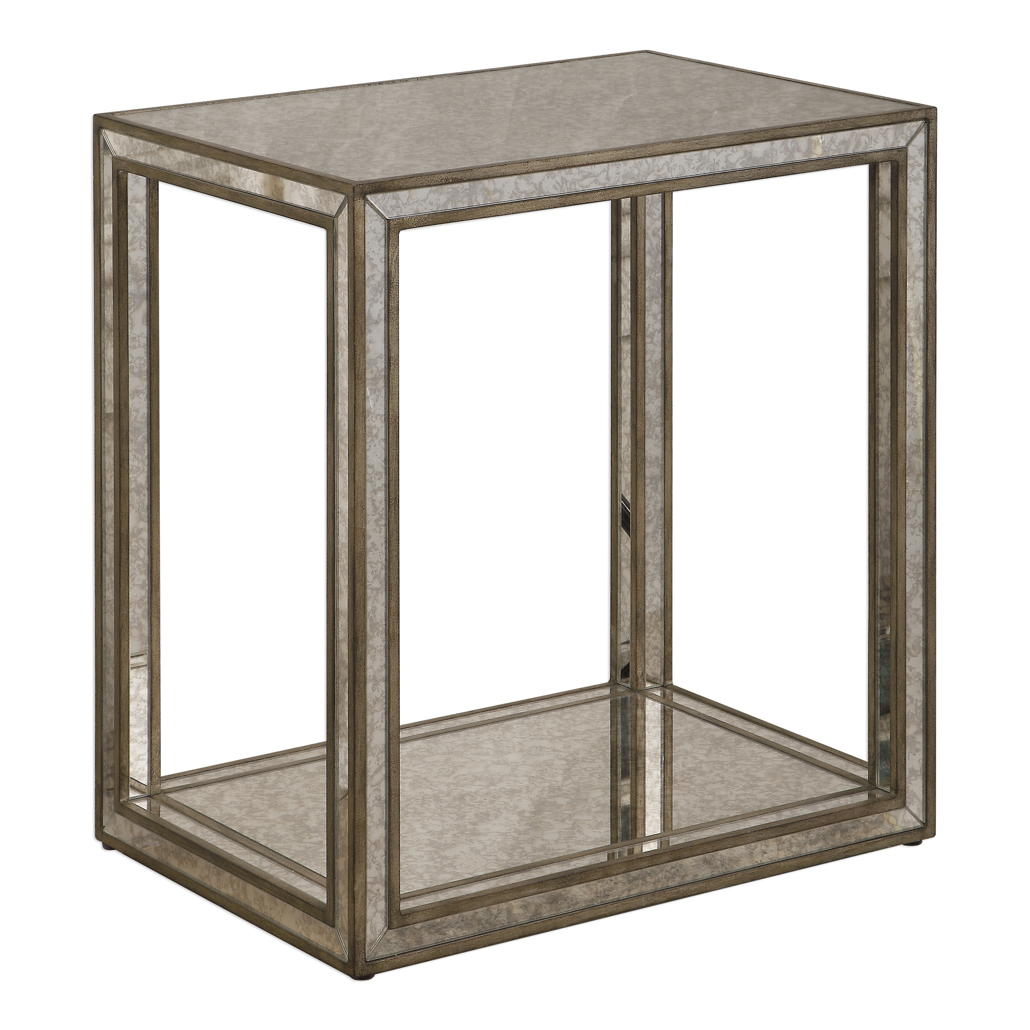 Picture of JULIE MIRRORED END TABLE